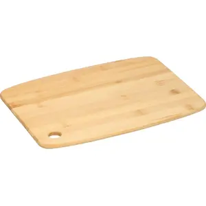 Cutting board ALPINA Bamboo wood 30 x 23 cm, rectangular kitchen board
