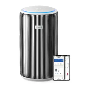 Air purifier Philips 3200 series PureProtect AC3220/10 with HEPA filter, 520 m³/h air purify rate, 5 speeds, built-in display, for room area up to 135 m²