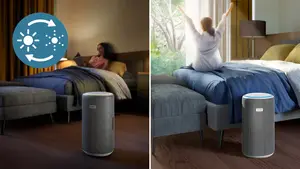 Go to sleep and wake up with fresh, clean air