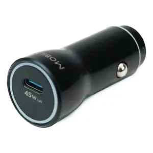 Mobile device charger MOBILIS 020017 Fast charging Black Cigar lighter