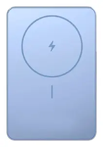 Xiaomi Super Slim Magnetic Power Bank 5000 mAh Lithium-Ion Wireless Charger Blue