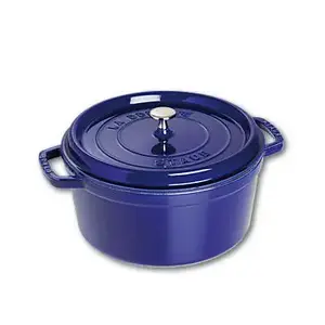 Cocotte Single pan Staub 40510-285-0 cast iron 26 cm