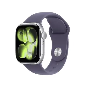 Viedpulkstenis Apple Watch S11 Cell 42 mm ar sporta siksniņu — Purple Fog