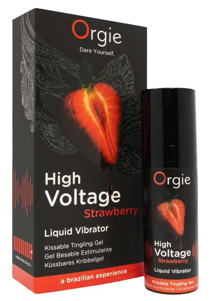 Orgie High Voltage Strawberry 15 мл лубрикант Photo 3