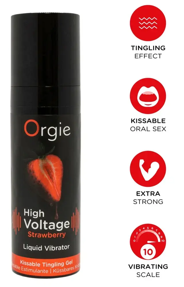 Orgie High Voltage Strawberry 15 мл лубрикант Photo 4