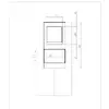 Островная вытяжка Ciarko Design Monogram Isola gold Photo 5