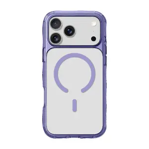 LAUT CRYSTAL MATTER mobile phone case 17.5 cm 6.9 inch Purple Transparent