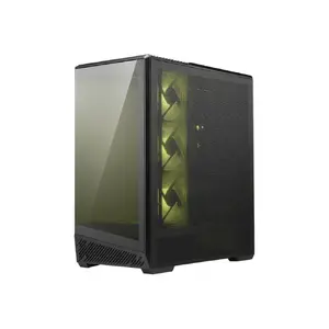 PC case MSI MAG PANO 130R PZ Midi Tower — ATX support, 2x USB 3.2 Gen 1, 2×3.5" bays, 3×2.5" bays, 232×460×490 mm, black