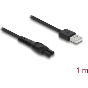 Кабель зарядный USB 5 В DELOCK для электробритв — совместим с Philips QP2724 QP2834 QP1924 MG9520, 1 шт.