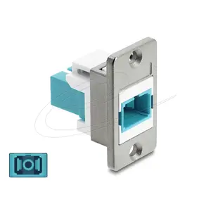 Keystone module DELOCK 91102, flat construction, RJ45 insert-compatible