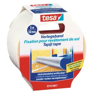 Līmlente Tesa 55729 5m PVC Balta Iekštelpu lietošanai