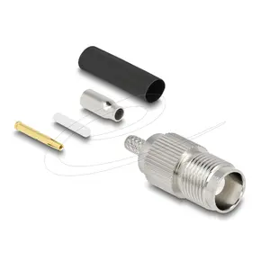 Coaxial connector DELOCK 91762 – female-to-female RF adapter for coaxial cables