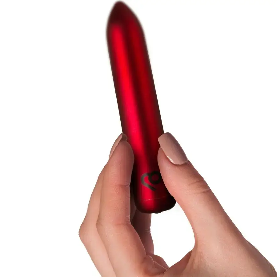 Вибро-пуля rocks off RECHARGEABLE POPPY RED D-244660 Photo 4