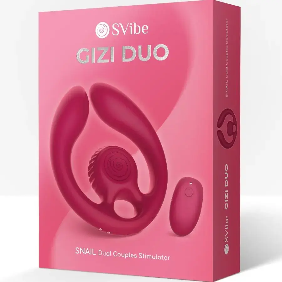 Парный стимулятор Snail Vibe Gizi Duo Photo 8