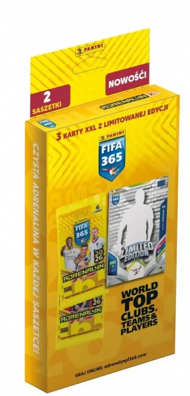 PANINI futbola kartiņas FIFA 365 2026