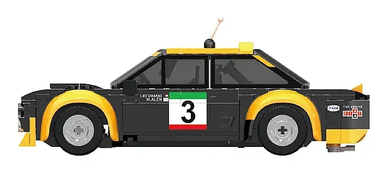 Jamara CaDA Fiat Abarth 131 RC model Car Photo 6