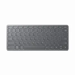 Клавиатура Универсальная USB Bluetooth QWERTY US English Серый Lenovo ZG38C05820