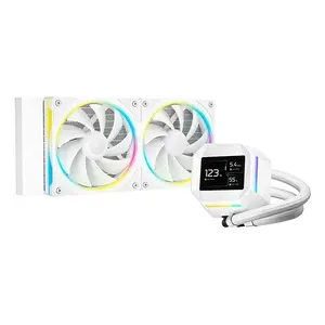 Liquid cooling kit DeepCool LM240 WH 12 cm White 1 pc(s)