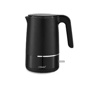 Electric kettle Maestro MR-037-BLACK 1.7 L 1800 W, double-wall plastic, 360° base