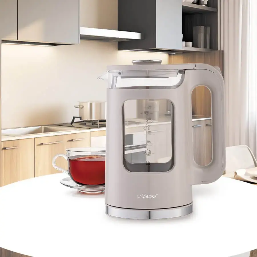 Электрический чайник Maestro MR-065-BEIGE 1,7 л Photo 2