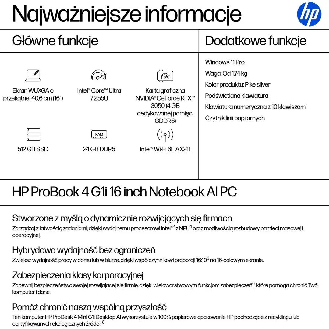 Laptop HP ProBook 4 G1i Ultra Photo 4