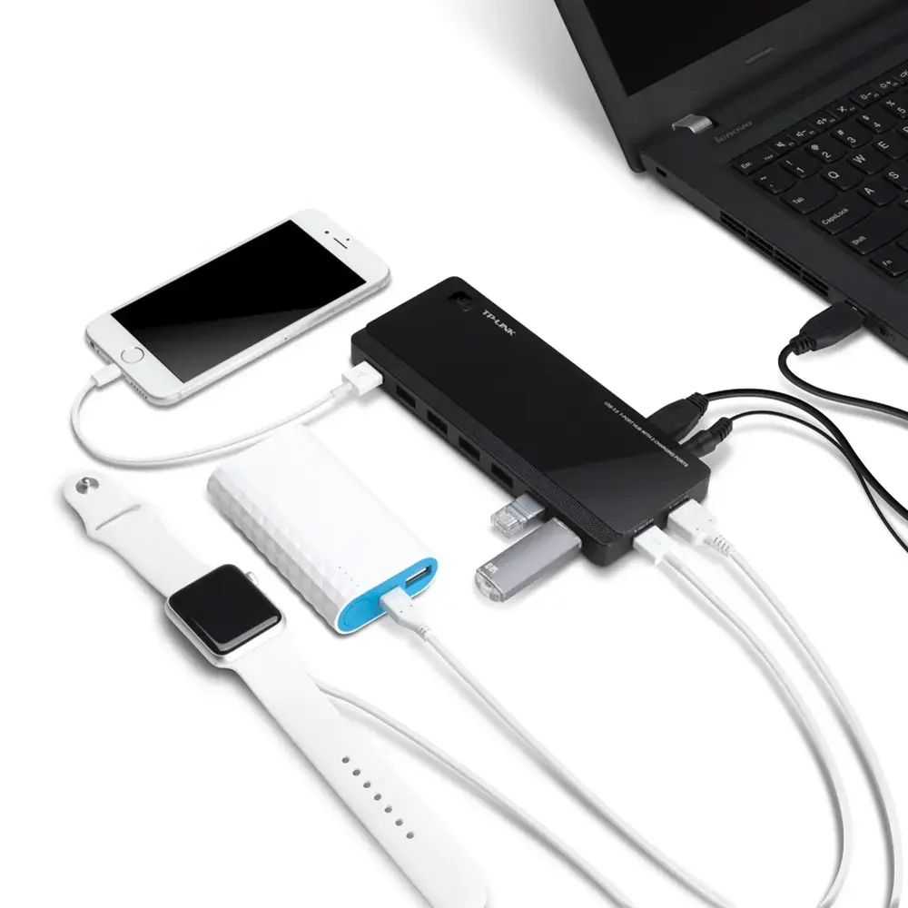 TP‑LINK UH720 USB‑концентратор — 9 портов USB 3.2 Photo 3