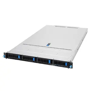 Rēķerververis Asus RS700A-E13-RS4U 1U, divi Socket SP5 priekš AMD EPYC 9005, 24× DDR5 DIMM, 3.07 TB RDIMM, 4× 2.5/3.5" hot-swap, 2× PCIe5 x16