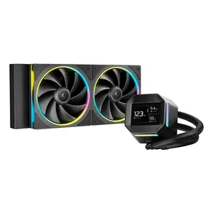 Liquid Cooling Kit DeepCool LM240 12 cm Black