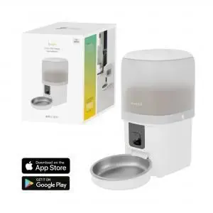 Automatic Smart Pet Feeder Hombli HBPF-0109 with Portion Control and Wi‑Fi