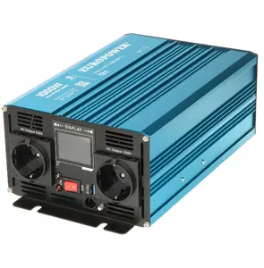 Инвертор напряжения europower INV/12/1000/PS/S/B 12В DC в 230В AC 1000Вт с Bluetooth