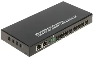 Switch 8-port RJ-45 Delta Energy Systems EXPERT-SFP-8/2 Managed Layer 2 with SFP uplinks