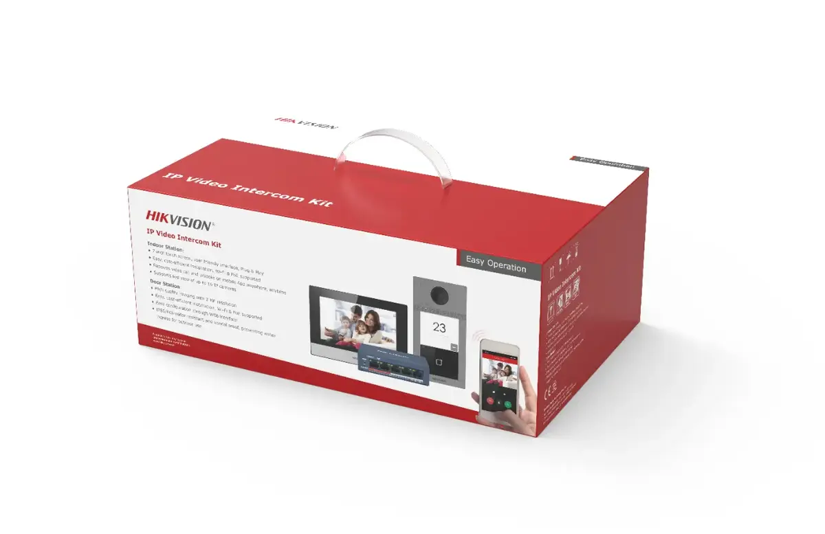 Видеодомофон Hikvision DS-KIS604-S(C) Photo 2