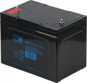 Sealed lead‑acid battery mw power 12V 75Ah (12V/75AH-MWP) for UPS and backup power