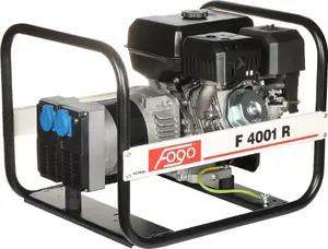 Generator Fogo F-4001R 3600W portable petrol generator, model F-4001R, 3600 W output