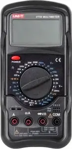 Digital Multimeter Unit UT-52 with LCD Display and Auto Range — Universal Meter UT-52