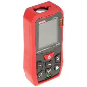 Laser rangefinder Unit UNI-T LM100A — measuring range 100 m, powered by 2×AAA