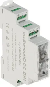 Smart switchbox bleBox Dual Potential-Free SWITCHBOX-D-DC-DIN for 230V AC and 30V DC