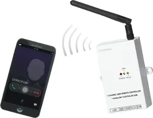 GSM 4G Шлюз‑контроллер ORNO OR-GB-458 | Дистанционное управление реле по GSM/4G