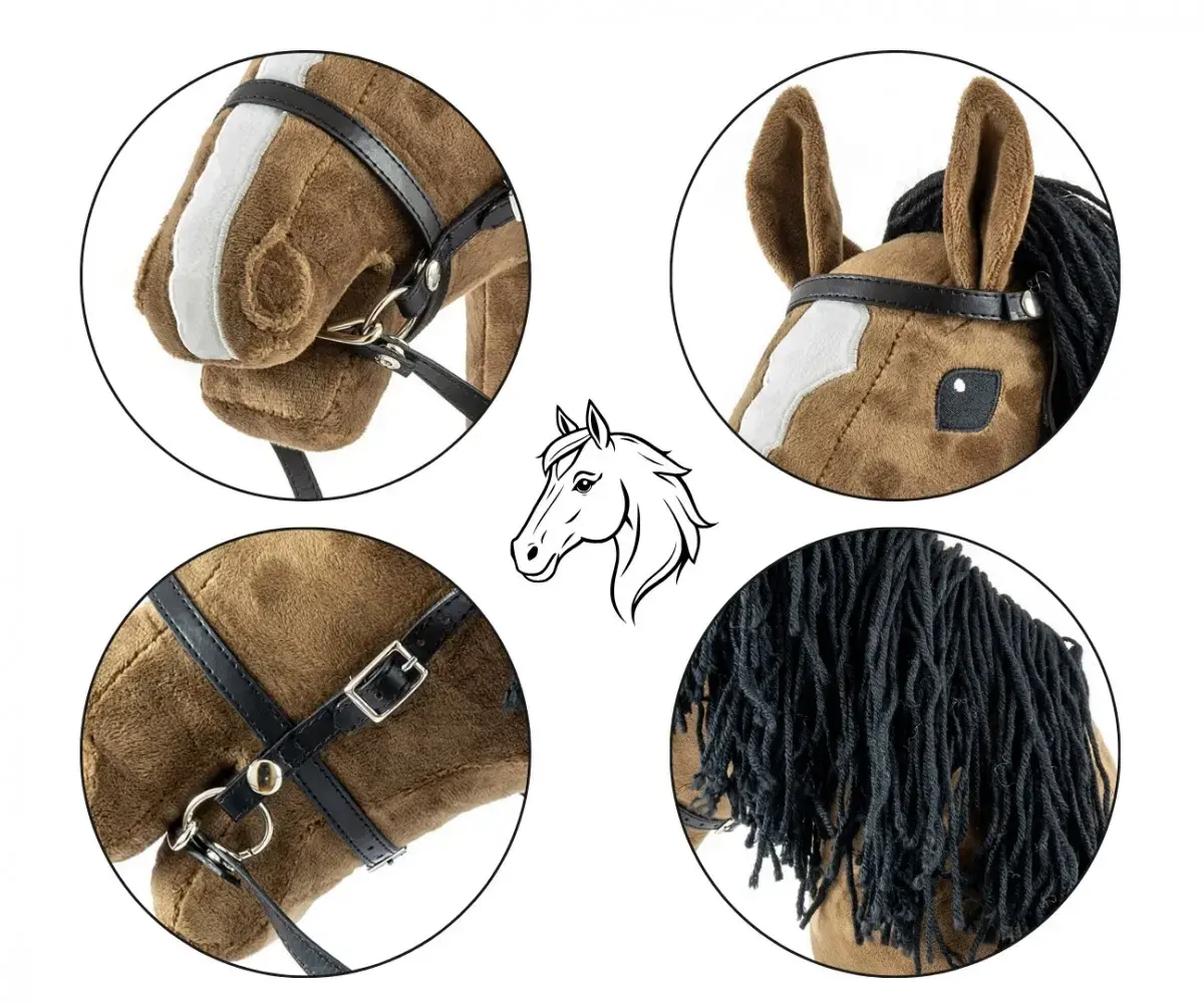 Hobby Horse milly mally 6625 Dark Brown mīkstā rotaļlieta Photo 4
