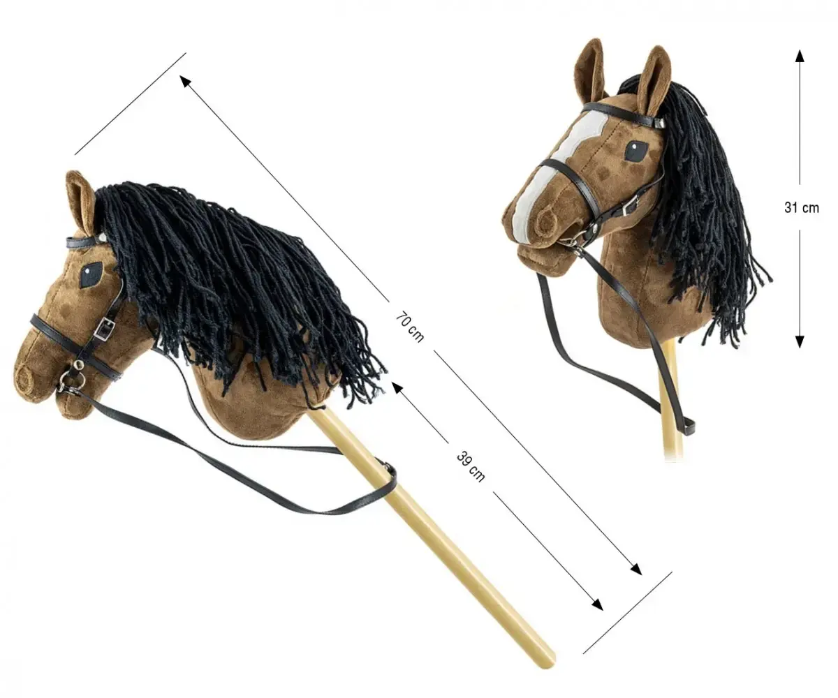 Hobby Horse milly mally 6625 Dark Brown mīkstā rotaļlieta Photo 5