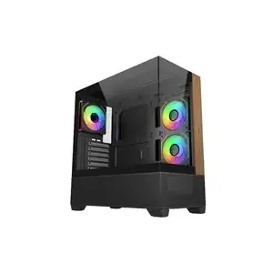 Computer case Cooler Master Elite 690 ATX with transparent side panel, black