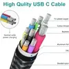 USB-C cable PREMIUMCORD ku31cj3 — 3 m, 100 W Photo 6