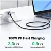 USB-C cable PREMIUMCORD ku31cj3 — 3 m, 100 W Photo 7