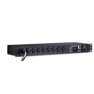 Power Distribution Unit CyberPower PDU31406 8 AC outlets 1U Black