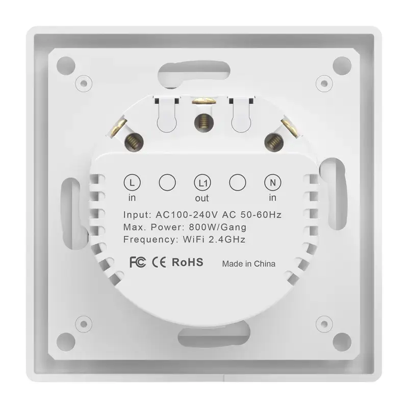 Avatto TS20-EU-W1 skārienjūtīgs WiFi slēdzis Photo 3