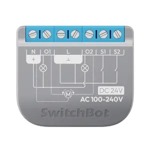 Relay Switch SwitchBot Relay Switch 2PM two-channel W5502320 – two-channel relay for smart control