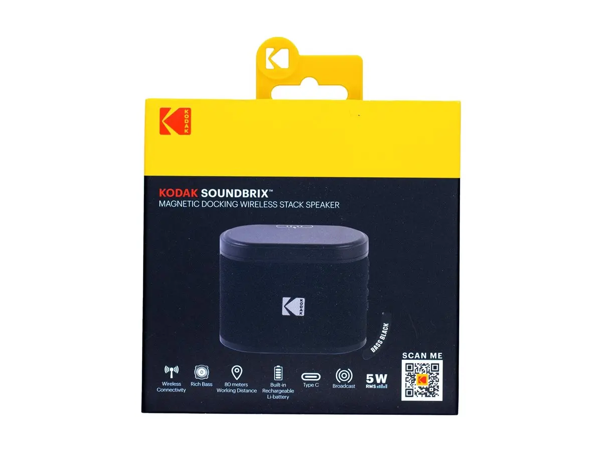 Portatīvais mono skaļrunis Kodak SoundBrix Pelēks