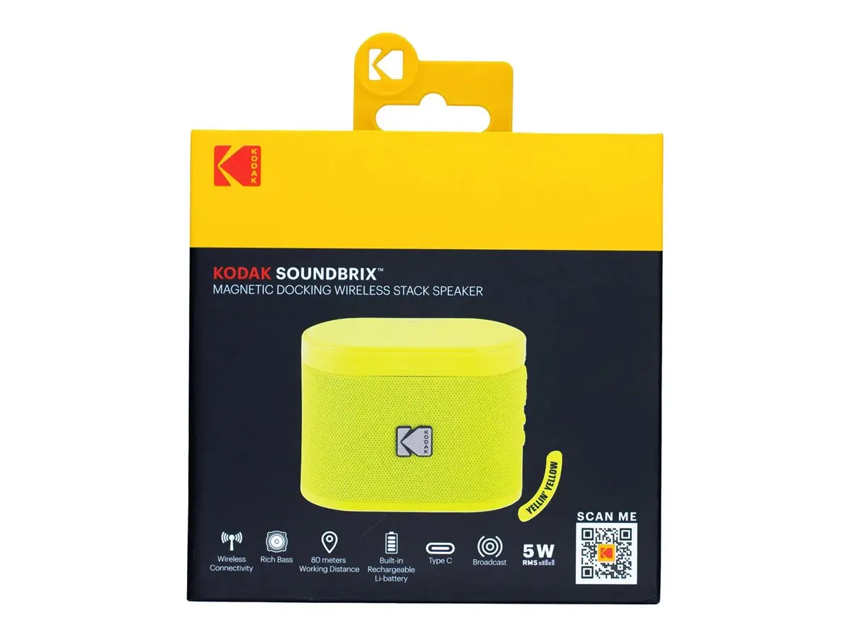 Portatīvais skaļrunis Kodak SoundBrix Wireless Stack