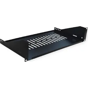 Shelf VALUE 19" 250 mm U-Shape for 19-inch racks, max 15 kg, model 26.99.0432