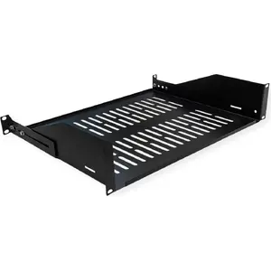 Shelf VALUE 19" 350 mm depth U-shape, max load 25 kg (model 26.99.0433)